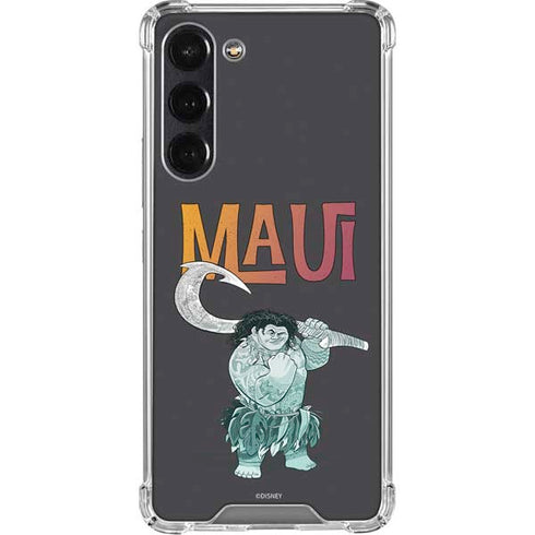 Disney Princess Moana Maui Galaxy S24 FE Clear Case